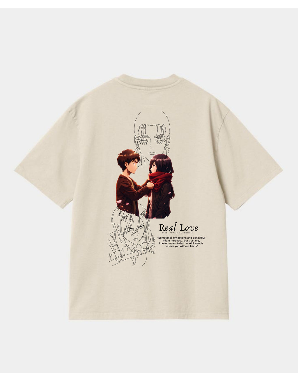 eren & mikasa tshirt