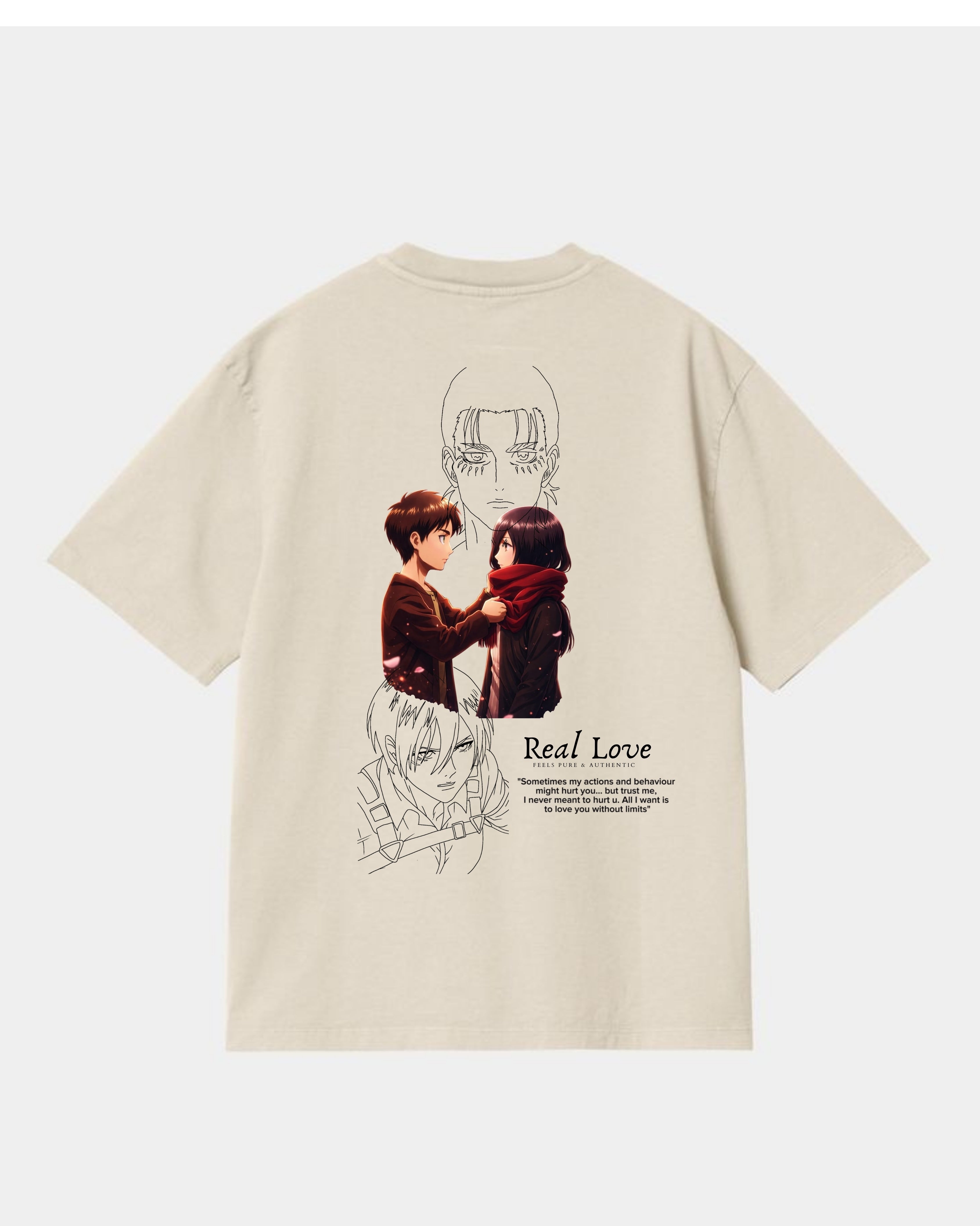 eren & mikasa tshirt
